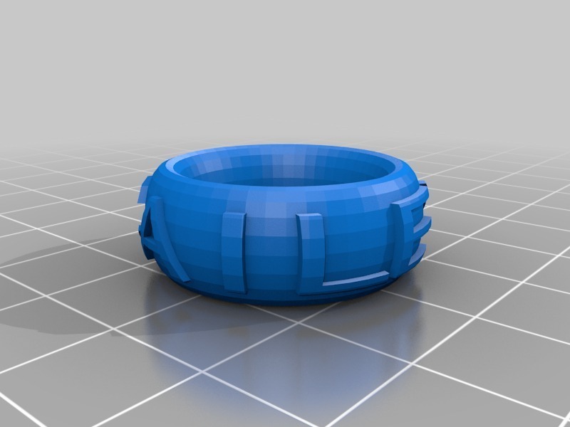 👗 CAILEY PD 8 My Customized Text Ring/Bracelet/Crown Thing・Free 3D File ...