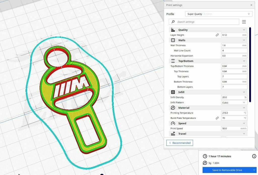 Free 3D file BMW M Sport Seat Belt Chime Silencer and Keychain 💺 ・3D