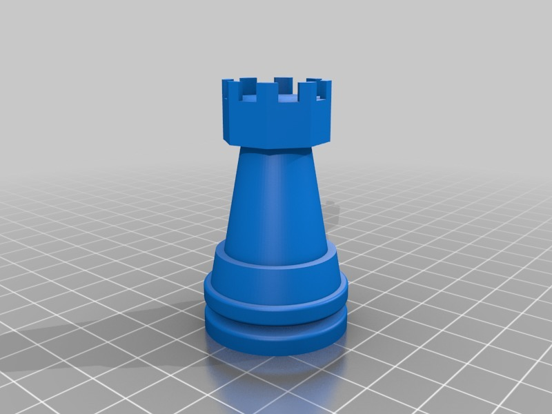 ♟️ Chess piece tower・Free 3D File for ・Cults