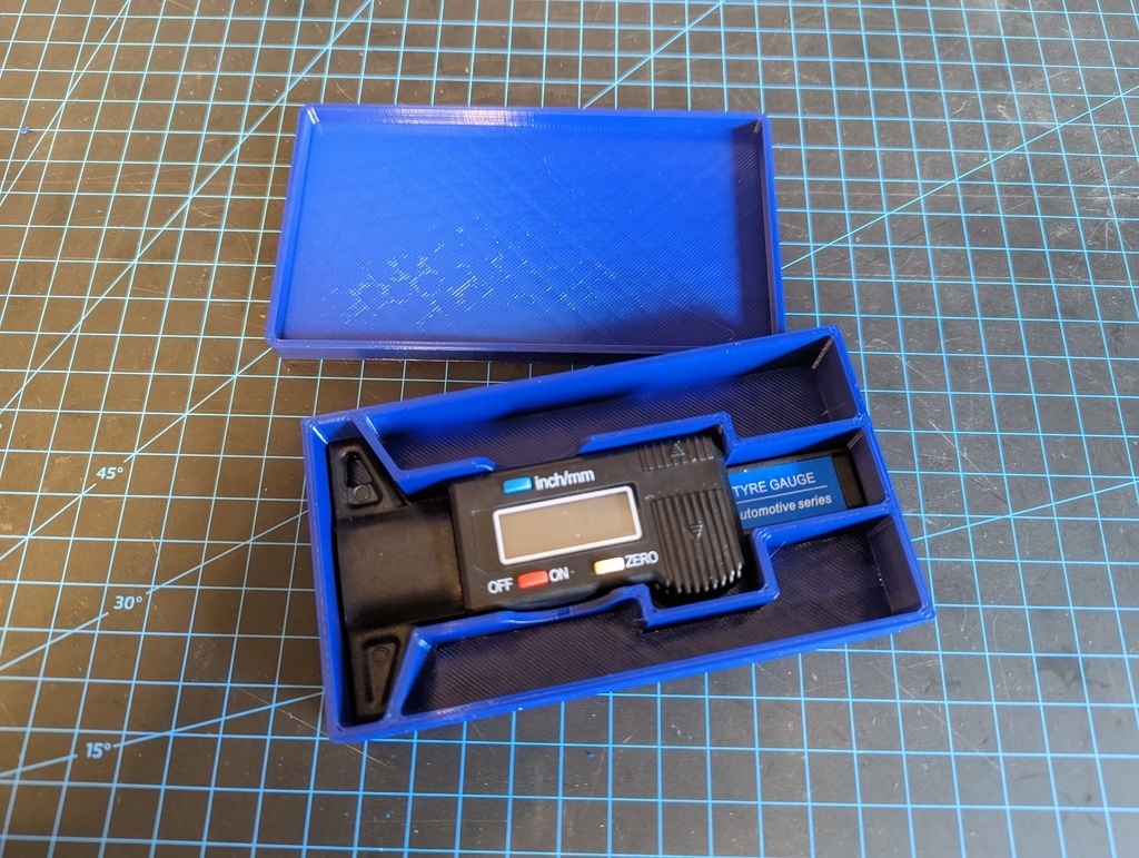 Free 3D file Storage Box Tiefenmass / Box for depth gauge 📦 ・3D ...