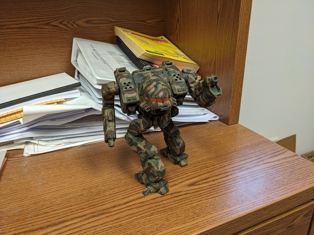 Free 3D file Articulated MWO Linebacker Mech 🎠 ・Template to download ...