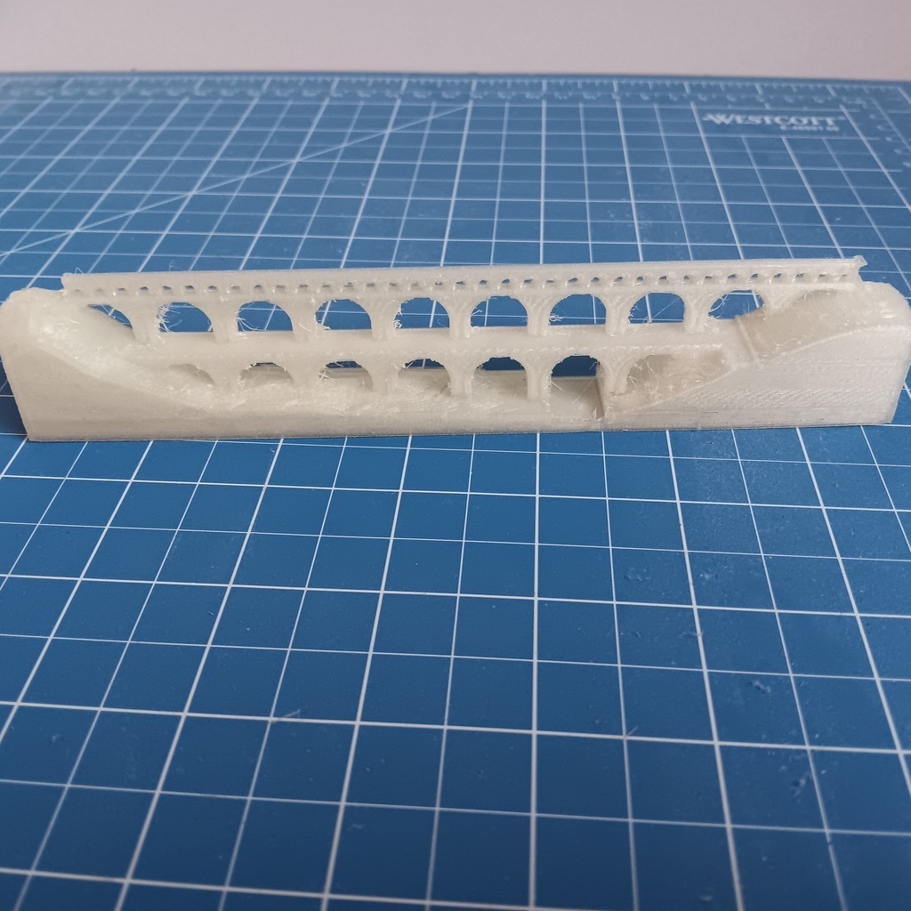 Free 3D file pond du gard - Roman aqueduct 🖨️ ・3D printing design to