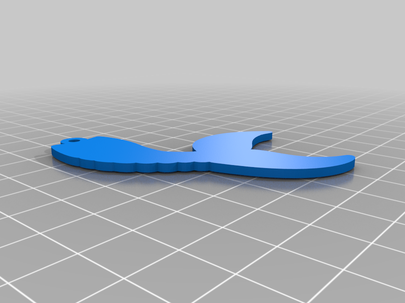 Free 3D file Mermaid Tail 🧜‍♀️ ・3D printing idea to download・Cults