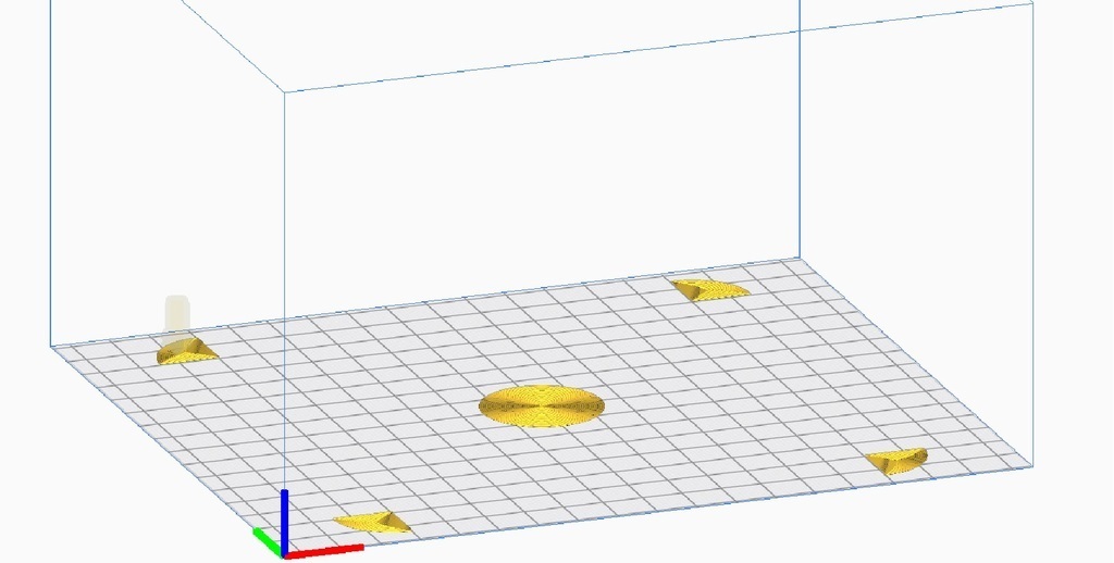 Leveling Test 🛏️ Simple Bed Levelling Test・Free 3D File for ・Cults