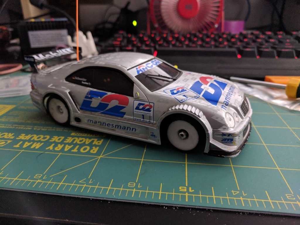 🚗 Kyosho Mini-Z DTM Mercedes Nose Clip V4・Free 3D File for