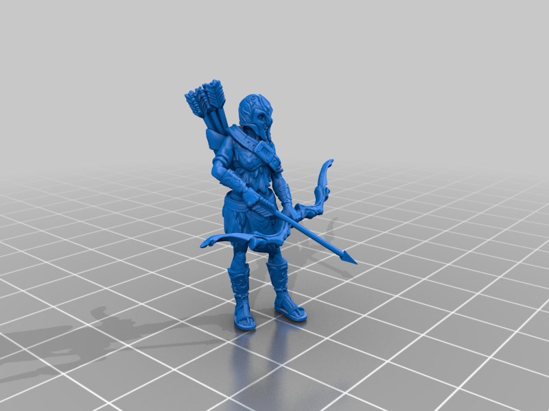 Free 3D file Heroscape Amazon Archers 🎲 ・3D printable object to