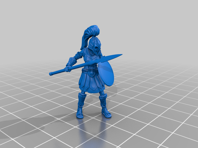 Free 3D file Heroscape Amazon Warriors ⚔️ ・Model to download and 3D