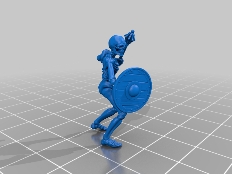 Free 3D file Heroscape: Skeleton Warriors with Shields 💀 ・3D print ...