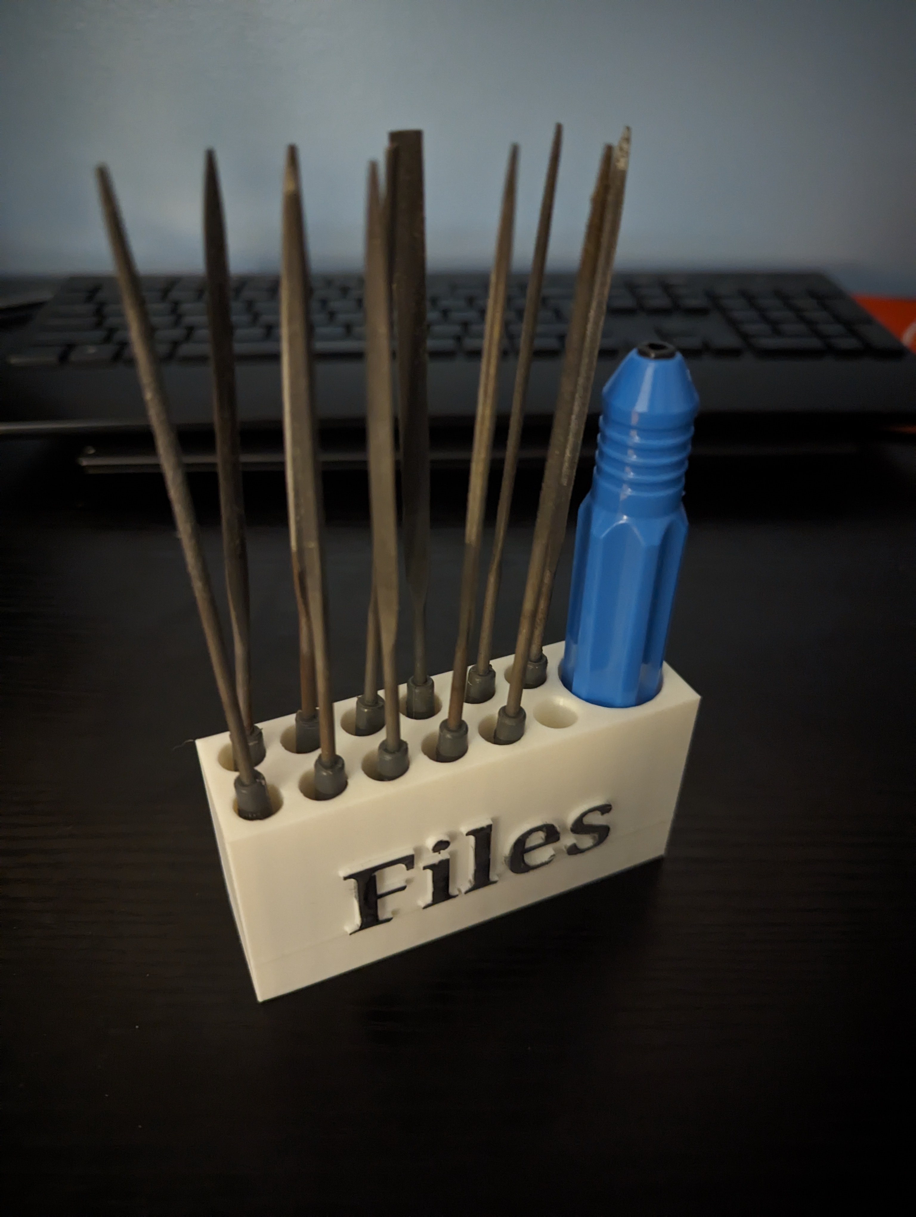 Making Precision Files Impresión 3D Organizador de archivos de precisión・Cults