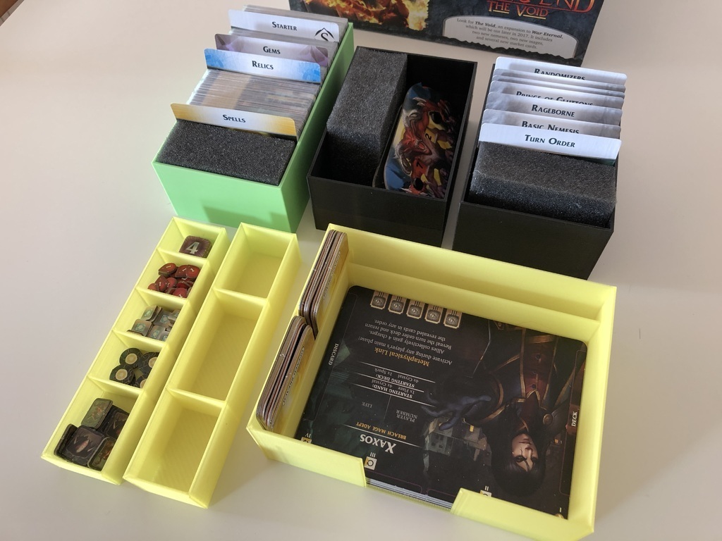 🔚 Aeon's End Organizer / Insert・Free 3D File for ・Cults