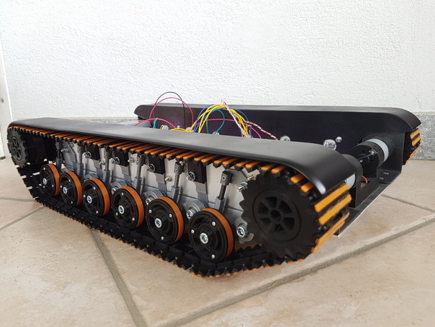 Free 3D file Tank RC. Front rear & cover track 🪖 ・Template to download ...