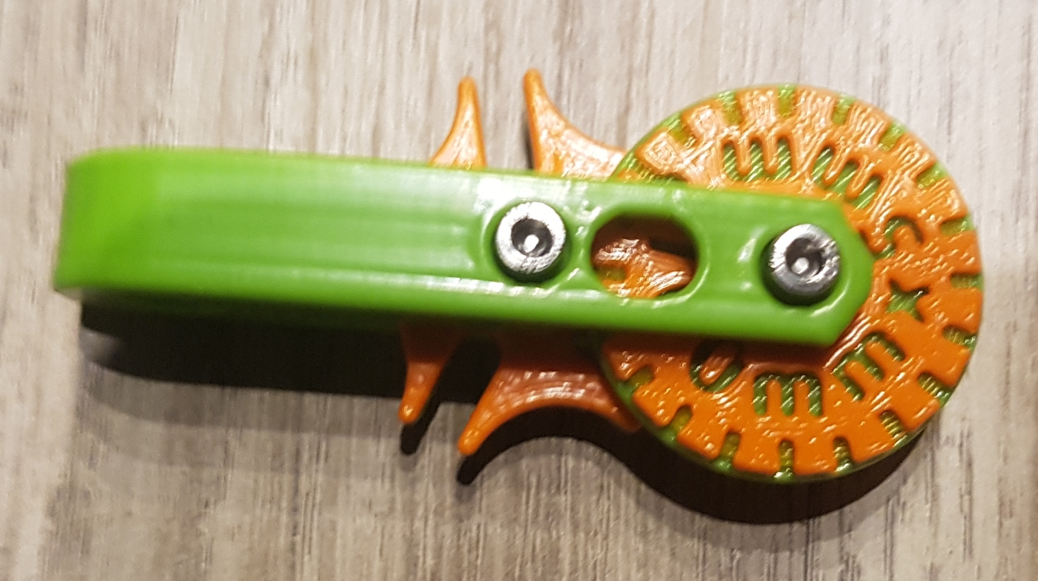 3D printed Geneva Roller Ruler, Pocket Sized Infinite Ruler・Cults