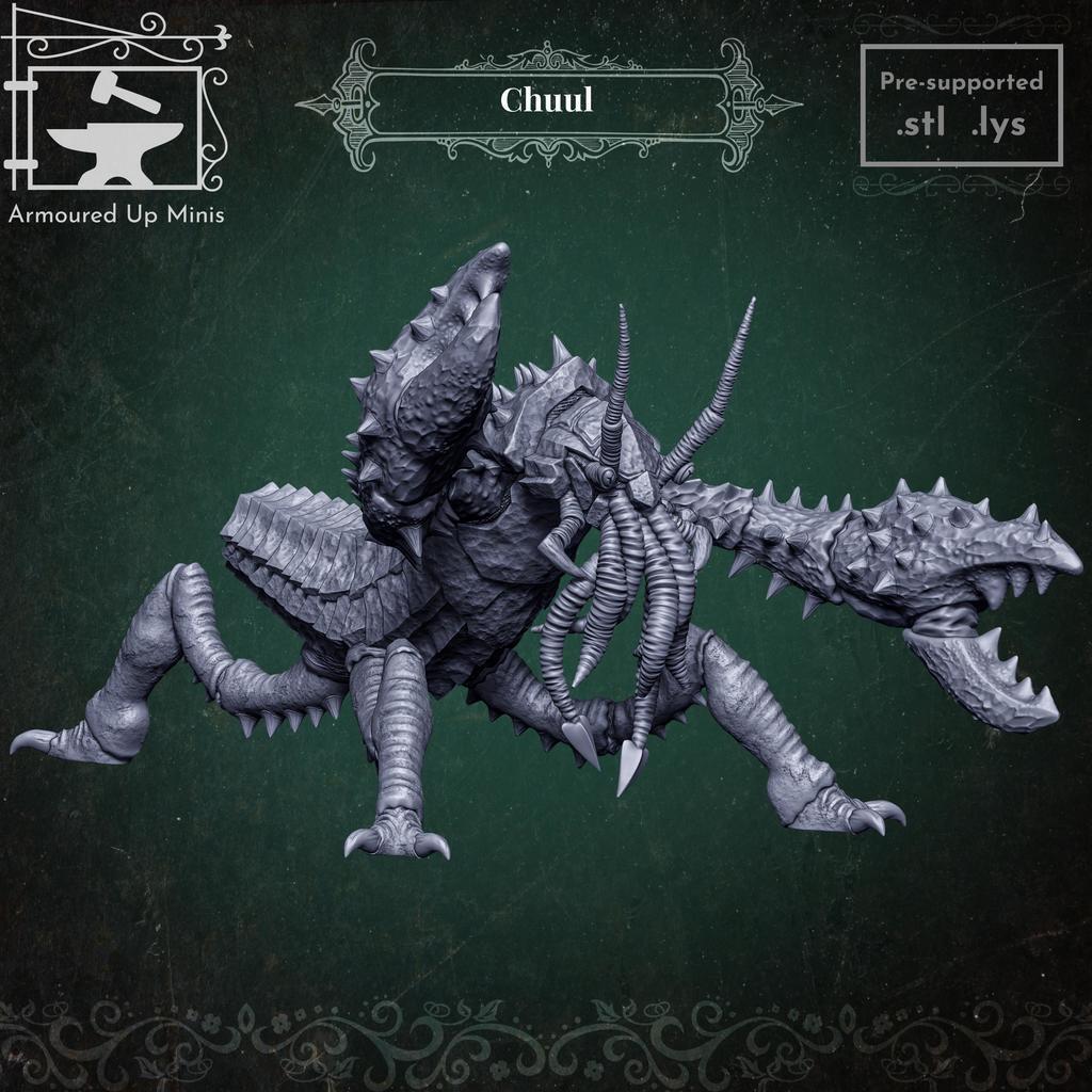 🎨 Chuul・Free 3D File for ・Cults