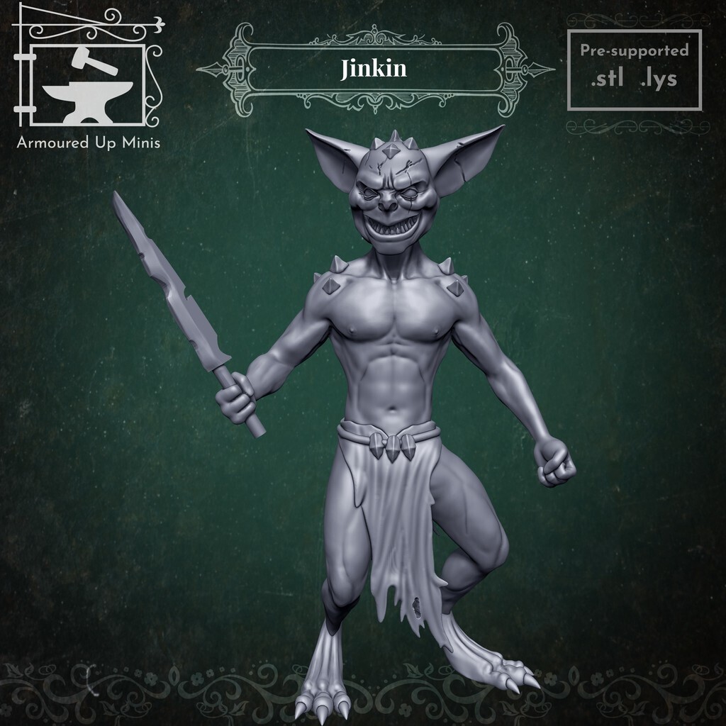 Advanced Jin Kin Pathfinder 🎨 Jinkin・Free 3D File for ・Cults