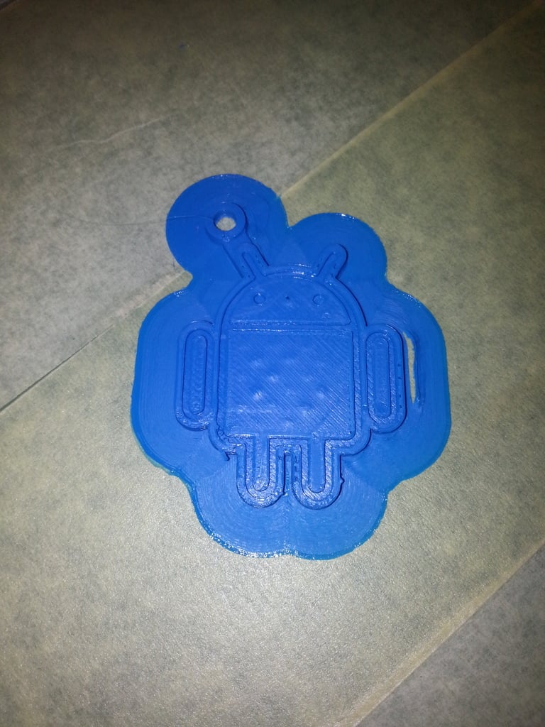 3D printed Android Key Fob... every Android owner should print one!・Cults