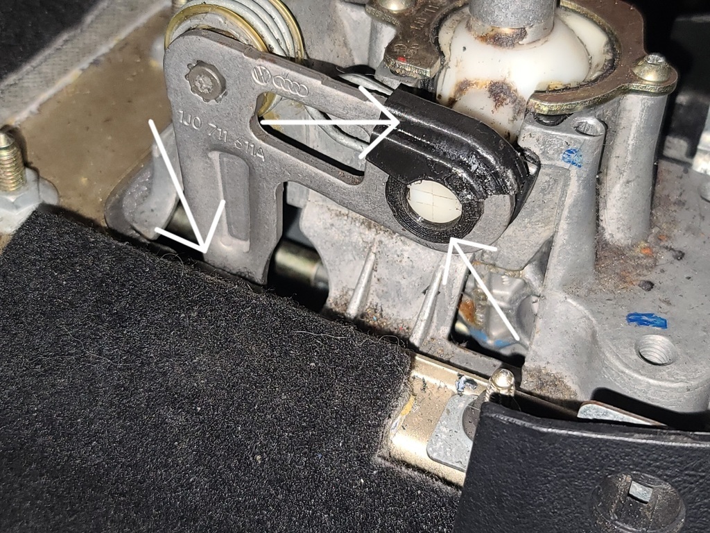 免费 STL 文件 Shift Bushing Kit for Volkswagen MKIV MK4 / First Gear Finder