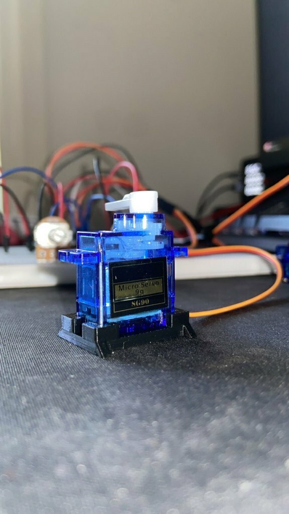 Free 3D file SG90 Servo Motor Holder 🔌・3D printer design to download・Cults