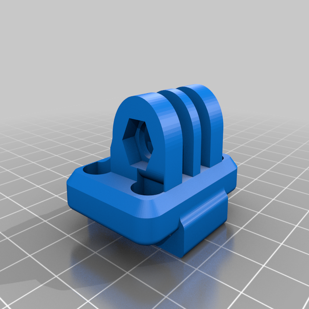 Free 3D file Armattan Marmotte/Badger GoPro Stock Mount Adapter 🚁 ...