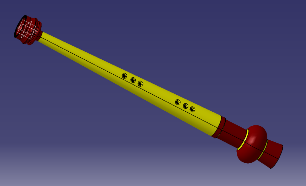 Free 3D file Serpent soprano sized instrument 🎵 ・3D printable design to ...