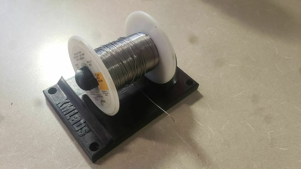 Бесплатный 3D файл Держатель катушки припоя 🔌 ・3D-печатный дизайн для ...