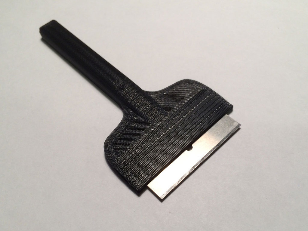 🪒 razor blade scraper・Free 3D File for ・Cults
