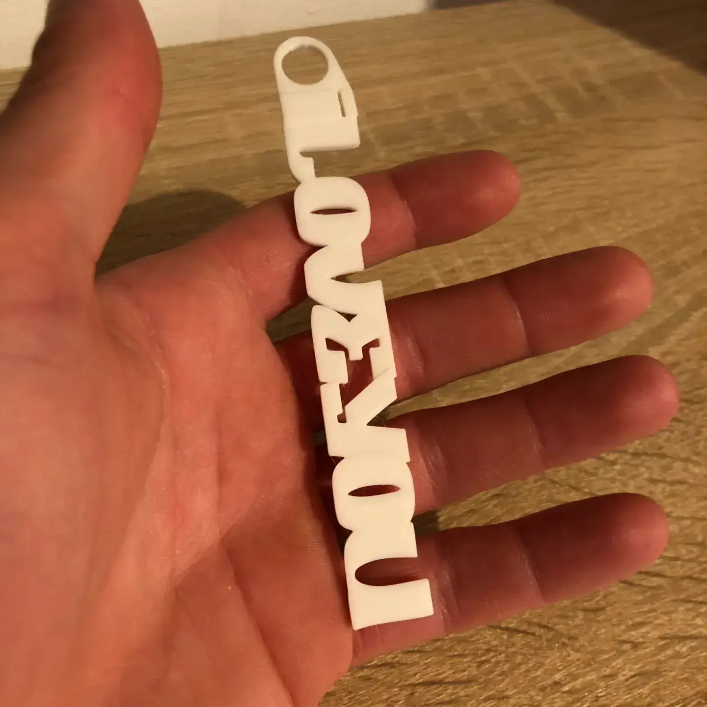 Archivo 3D gratis I LOVE YOU Keychain ️‍🔥 ・Objeto de impresión 3D para ...
