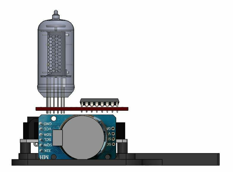 Fichier 3D gratuit Horloge Nixie classique Arduino 👽 ・Design imprimable ...
