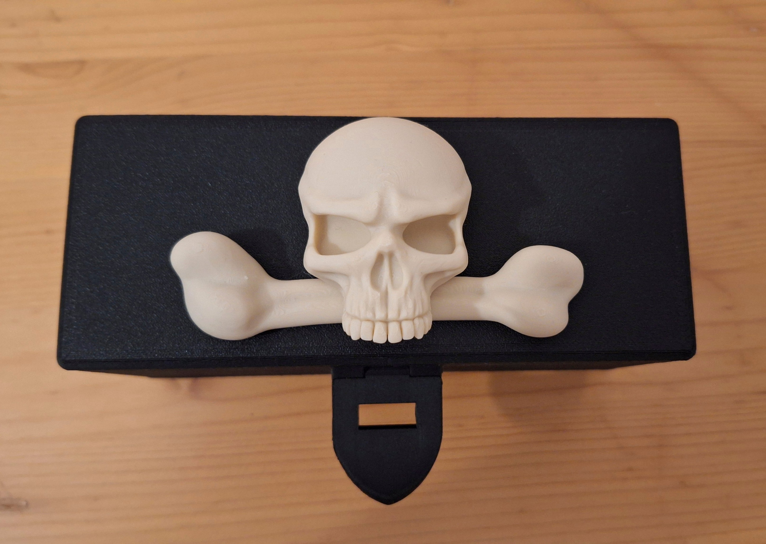 📦 Box skull・3D Print・Cults