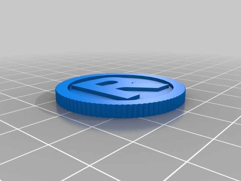 Fichier 3D gratuit Pièces avec initiales 🎲 ・Objet pour impression 3D à ...