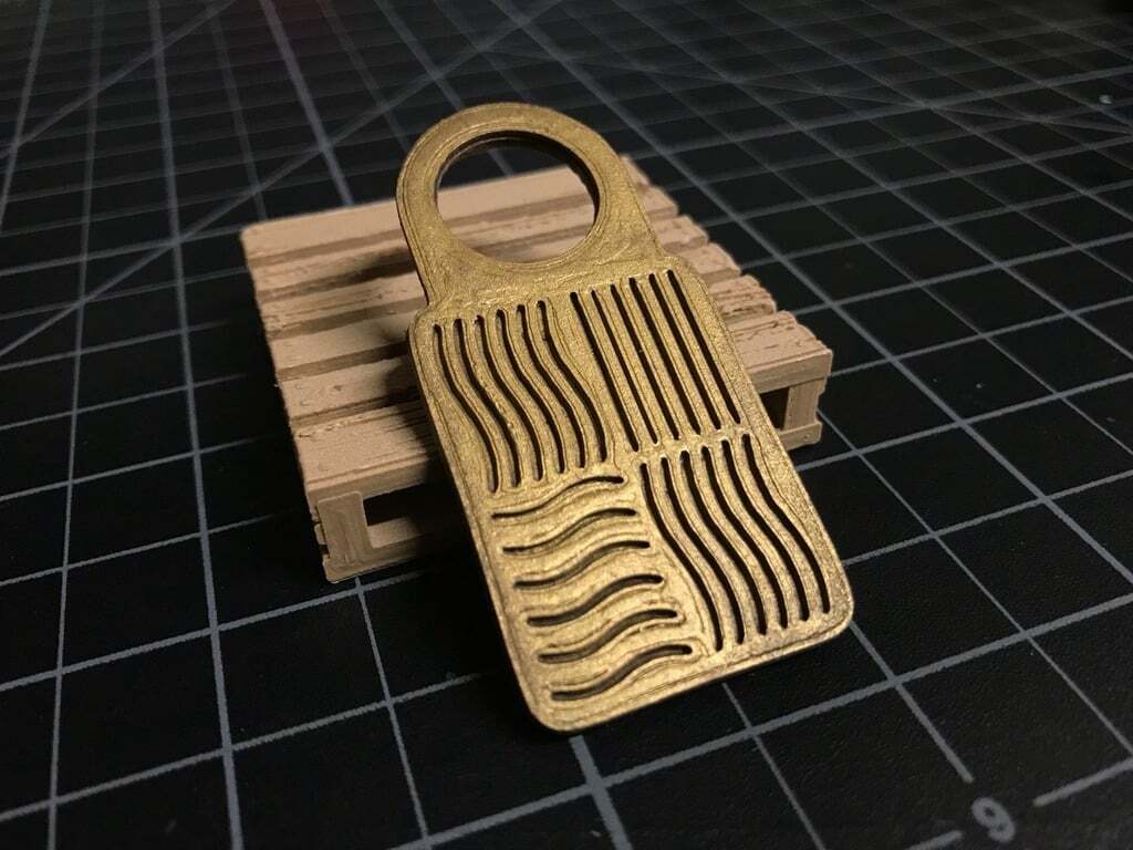 3D printed The Fifth Element Four Elements Key FOB・Cults