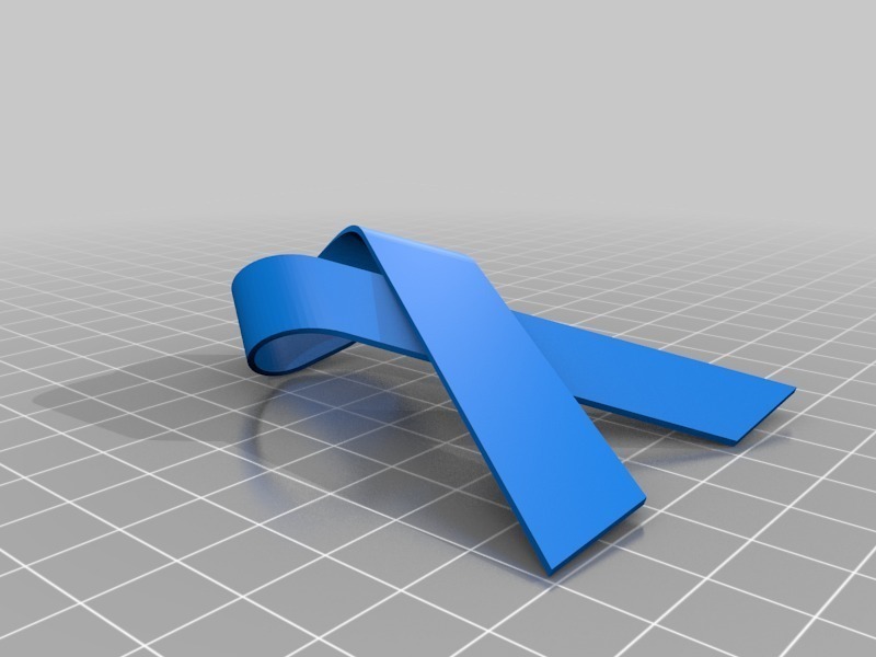 Avatar Ribbon 3D file Ribbon Pendant (Wearable) 🎀 ・Template to download and 3D print ...