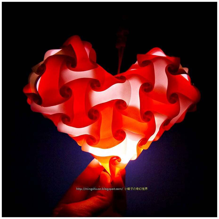 3D print Jigsaw Puzzle Lamp Shade・Cults