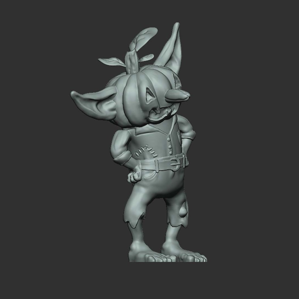 Free STL file Pumpkin Goblin 🎃 ・Model to download and 3D print・Cults