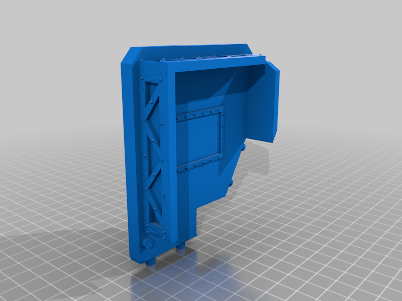 Free OBJ file Imperial Bastion 🏠 ・3D printer model to download・Cults