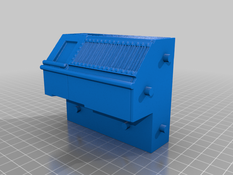 Free OBJ file Imperial Bastion 🏠 ・3D printer model to download・Cults