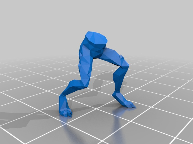 Free 3D file Kroot Warrior 🎲 ・Design to download and 3D print・Cults