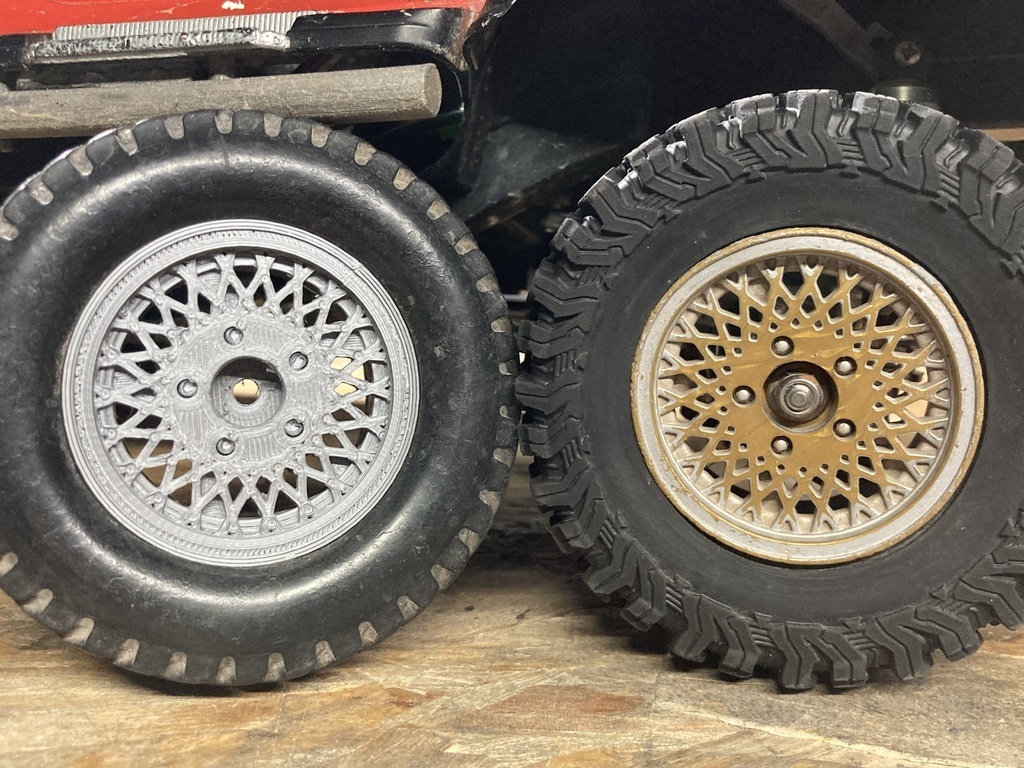 Joyner Rims 🚁 rims for tamiya jeep wrangler YJ・Free 3D File for ・Cults