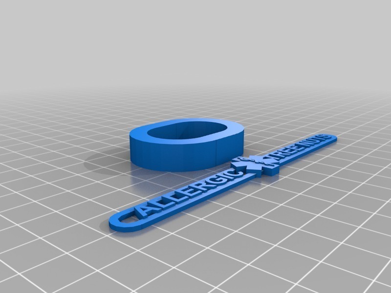 Free 3D file Medical ID Bracelet (Parametric) ⚕️ ・3D printable design ...