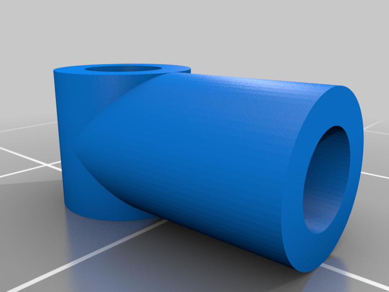🏗 Makerpipe mini connectors for bamboo skewers・Free 3D File for ・Cults
