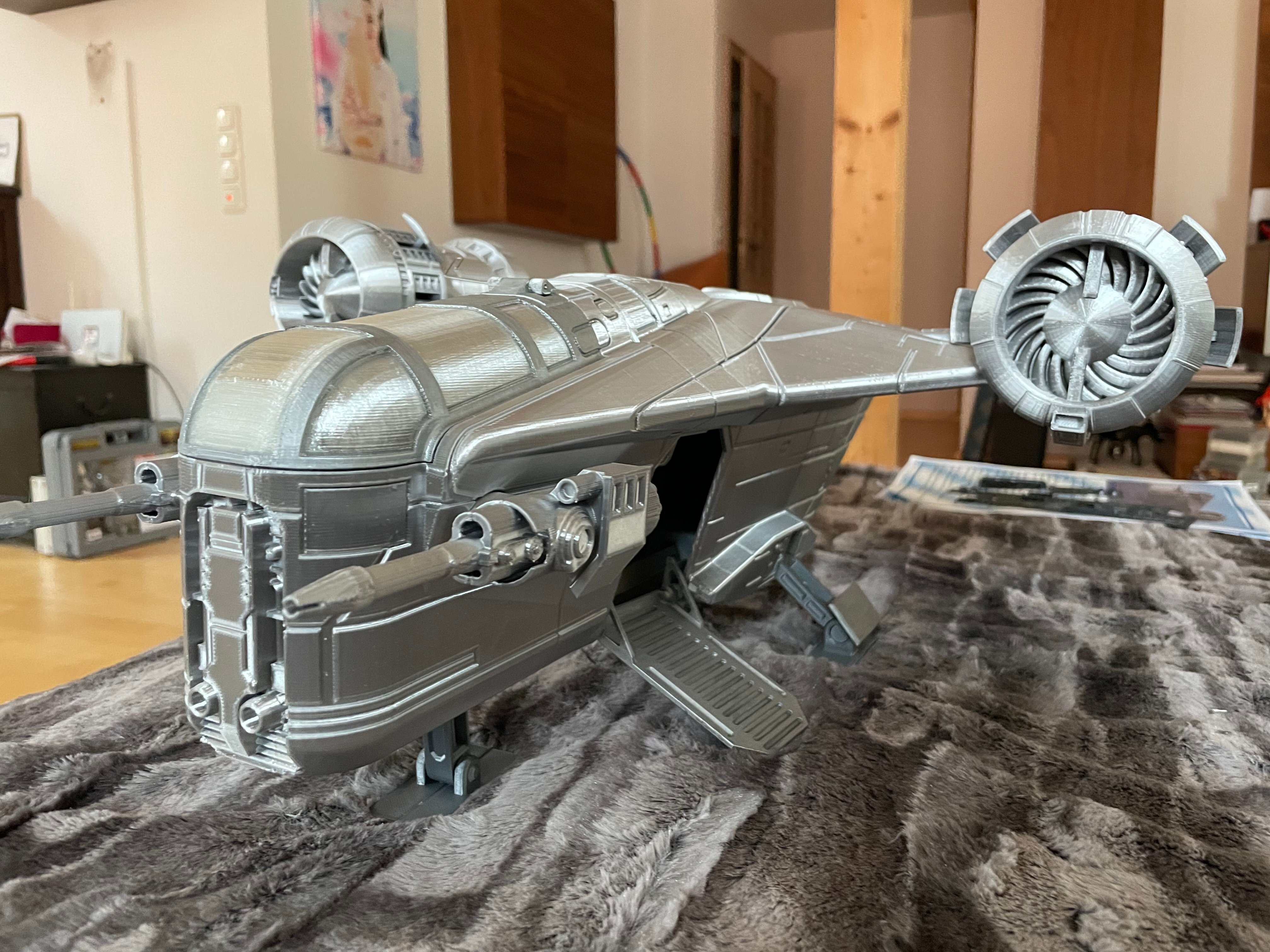 🪒 Razor Crest Mark 2 The Mandalorian・3D Print・Cults