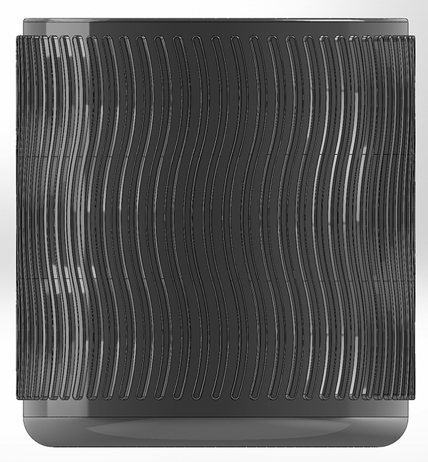 Free 3D file Round pen cup with spiral ridges 🖊️ ・3D printing template ...