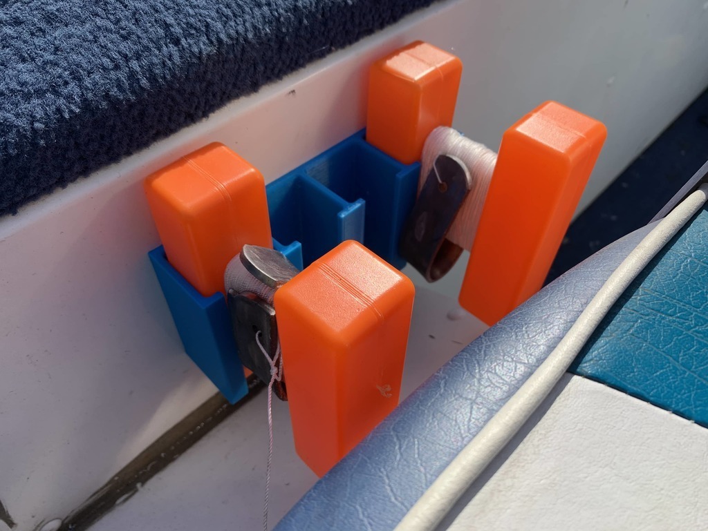 Free 3D file Fishing Marker Buoy Holder 🎣・3D printable design to