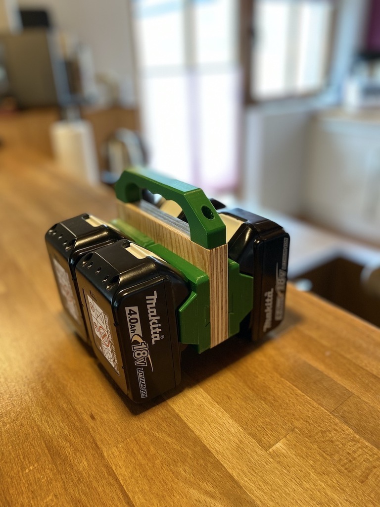 Makita Akku Halterung 3d Druck