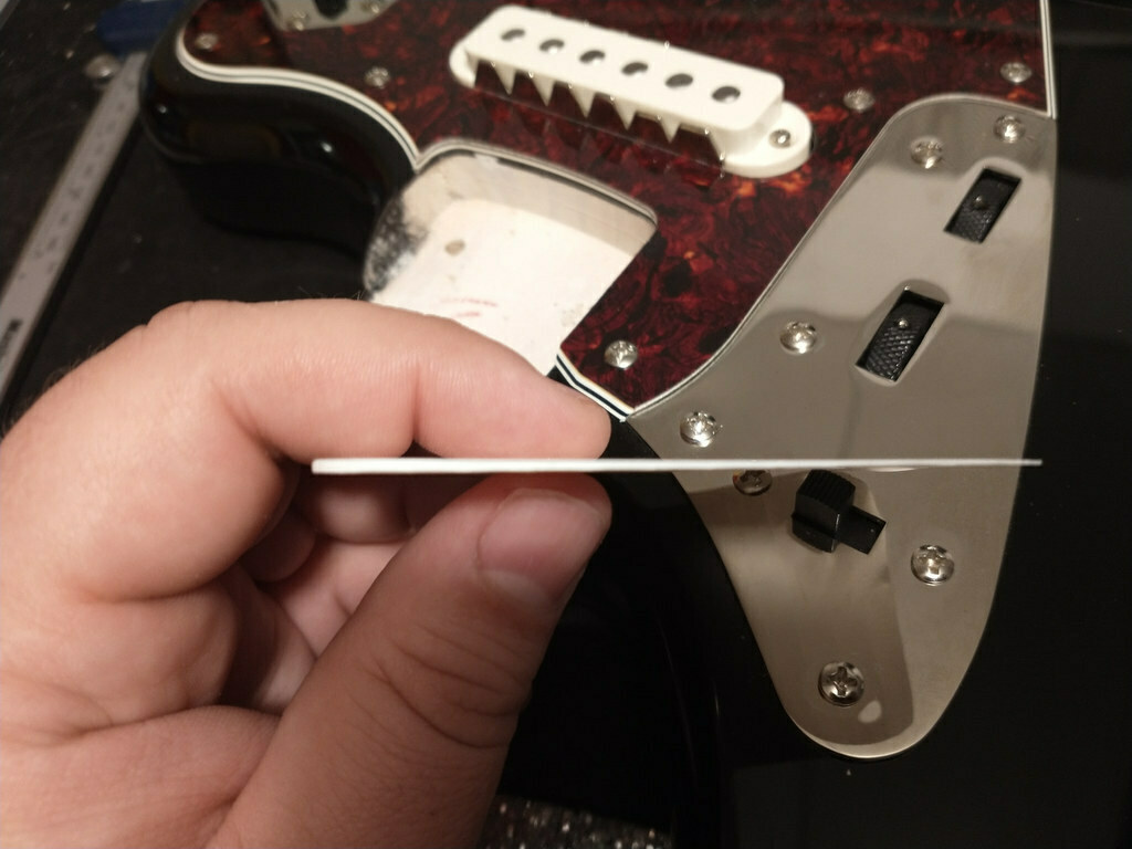 Free 3D file Squier Guitar Neck Shim Classic Vibe 70's Jaguar / 60's