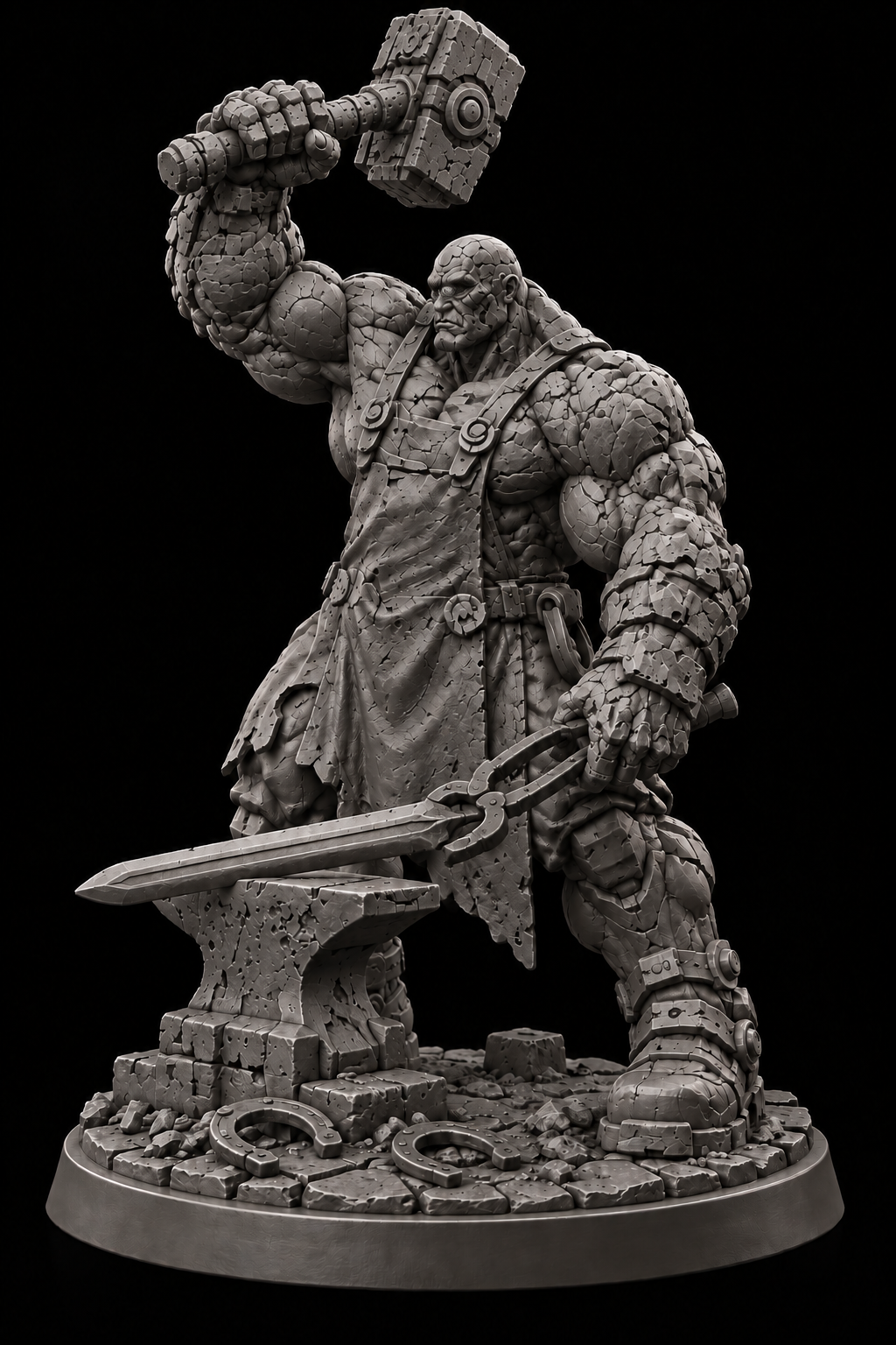 Model Space Autocad File 👹 Cyclops Smith 3D Printable DnD Miniature | Miniature-Maker・Free 3D ...