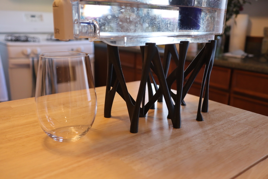 🚰 Organic Stand for Pur Water Filters・Free 3D File for ・Cults
