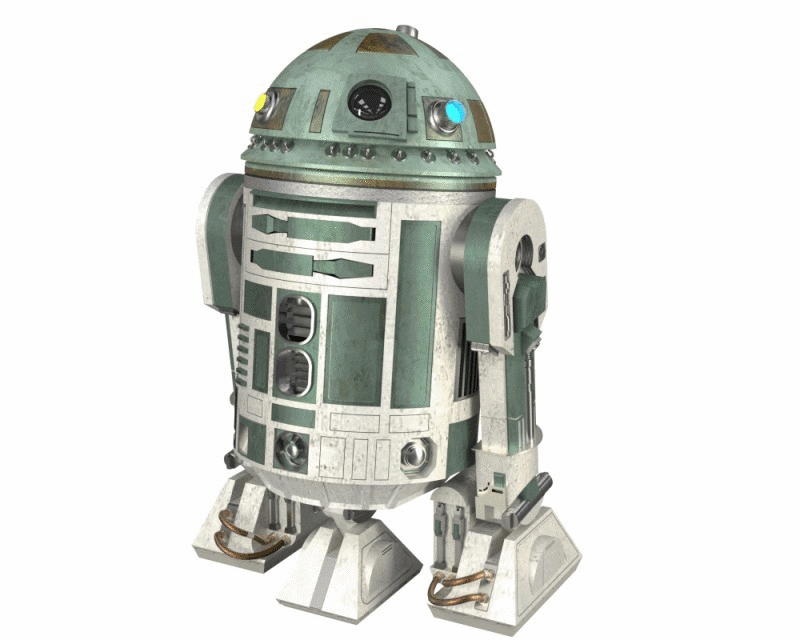 🤖 R9V1 Droid・Free 3D File for ・Cults