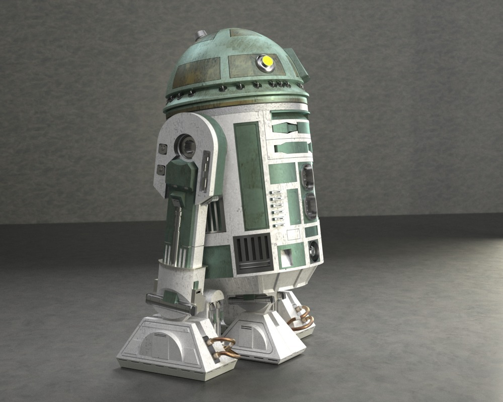 🤖 R9V1 Droid・Free 3D File for ・Cults