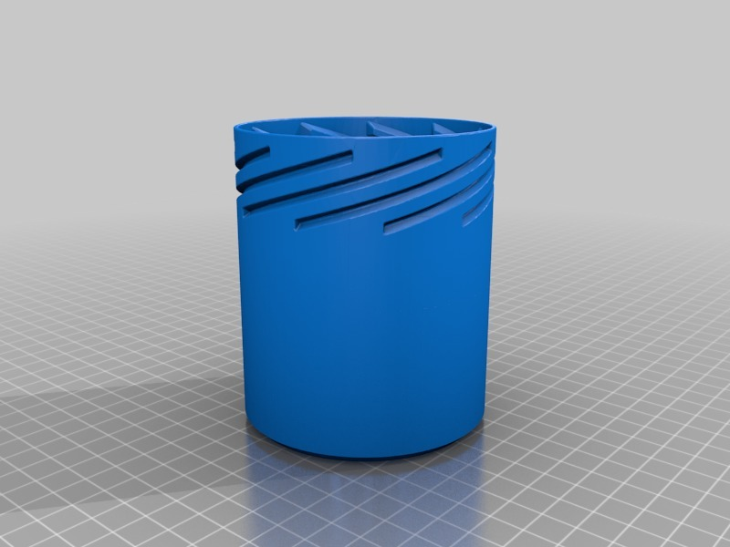 Free 3D file Twist Container-large Lid, hoher Deckel 📦 ・3D printing ...