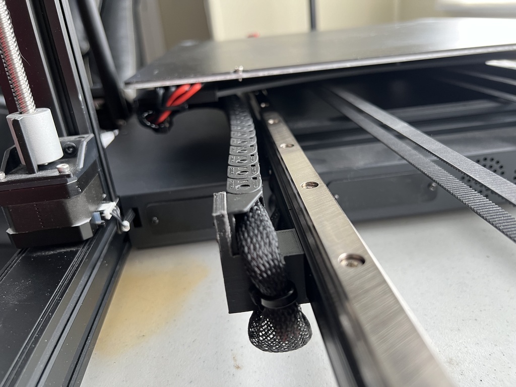 🔌 CR-M4 Y-Axis Cable Drag Chain Mounts・Free 3D File for ・Cults